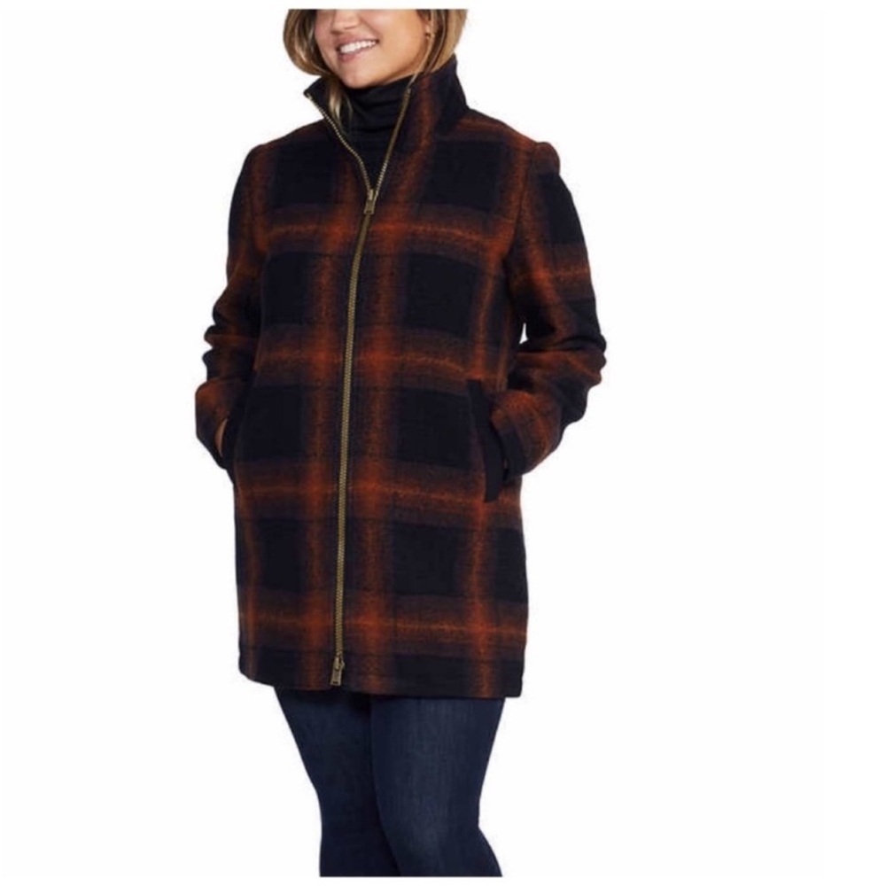 NWT Pendleton Ladies' Wool Blend Walker Coat Outdoor Winter Cozy - size L - Picture 1 of 8